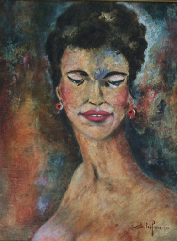 La femme aux yeux ferm&eacute;s